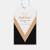 Beste vader ooit cadeaulabel (Voorkant)