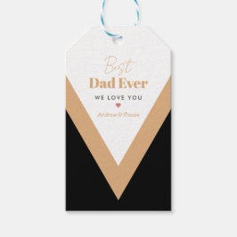 Beste vader ooit cadeaulabel