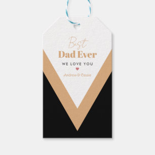 Beste vader ooit cadeaulabel