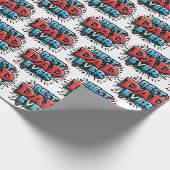 Beste vader ooit cadeaupapier (Hoek)