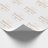 Beste vader ooit cadeaupapier (Hoek)