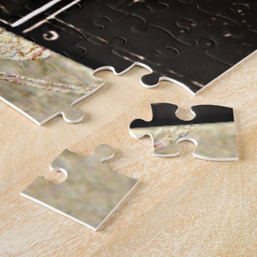 Beste vader ooit camera Vaderdag hoogste Legpuzzel (Zijkant)