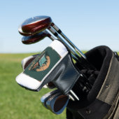 Beste vader ooit camping ontwerp golfheadcover (Insitu)