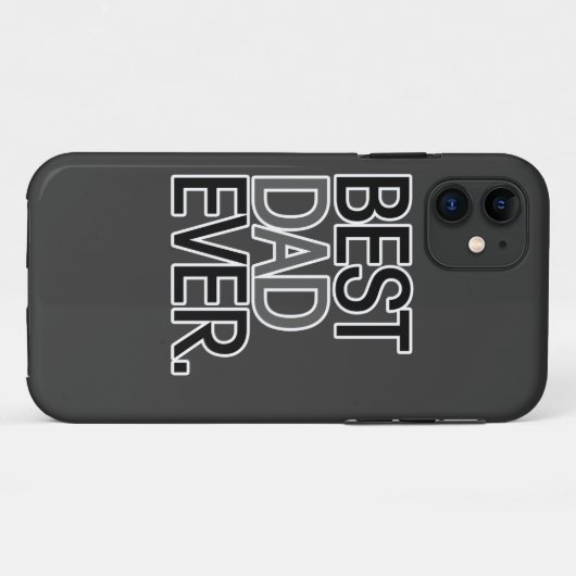 Beste vader ooit Case-Mate iPhone case (Achterkant (horizontaal))