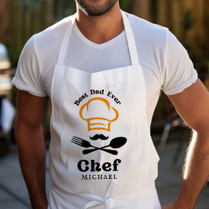 Beste vader ooit   Chef Pet lepel & vork Schort