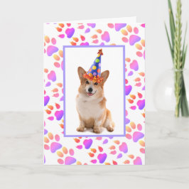 Beste vader ooit Corgi verjaardag Feestdagen Kaart
