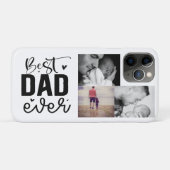Beste vader ooit Custom 3 foto Case-Mate iPhone Case (Achterkant (horizontaal))