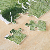 Beste vader ooit Cute Dog Pet Foto Fathers Day Legpuzzel (Zijkant)