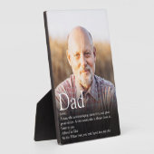 Beste vader ooit Definitie Foto Jigzaag Puzzle Fotoplaat (Zijkant)