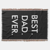 Beste vader ooit deken (Voorkant)