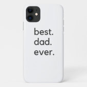 beste vader ooit donker Case-Mate iPhone case (Achterkant)