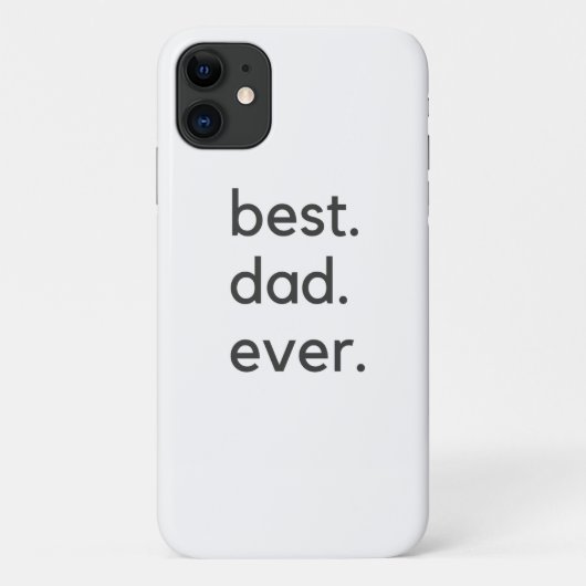 beste vader ooit donker Case-Mate iPhone case (Achterkant)