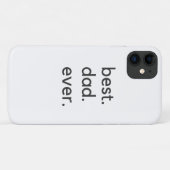 beste vader ooit donker Case-Mate iPhone case (Achterkant (horizontaal))