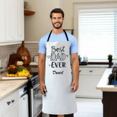 Beste vader ooit | Doodle gepersonaliseerde Vaderd Schort