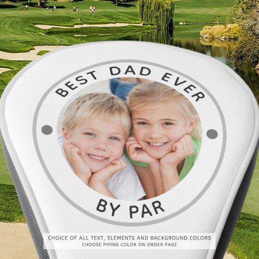 BESTE VADER OOIT DOOR PAR One Foto Golfheadcover