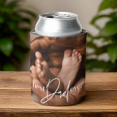 Beste vader ooit een moderne, eenvoudige elegante blikjeskoeler