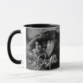 Beste vader ooit een moderne, eenvoudige elegante mok (Links)