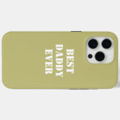 Beste vader ooit EST Case-Mate iPhone Case (Achterkant (horizontaal))