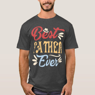 Beste vader ooit familie cadeau t-shirt