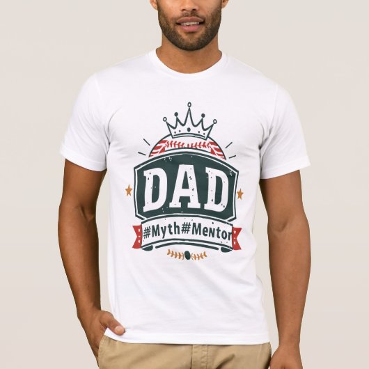 Beste vader ooit - Father Figure Crown Kleding T-shirt (Voorkant)