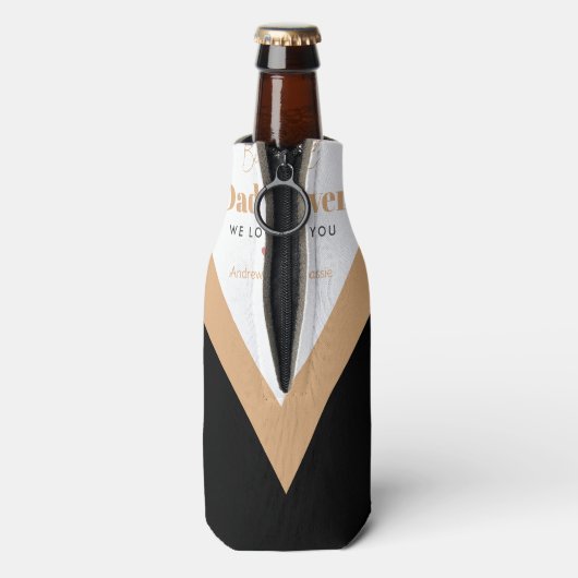 Beste vader ooit flesjeskoeler (Fles Achterkant)