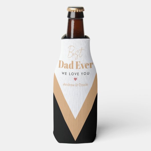 Beste vader ooit flesjeskoeler (Fles Voorkant)