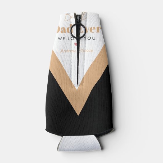 Beste vader ooit flesjeskoeler (Achterkant)