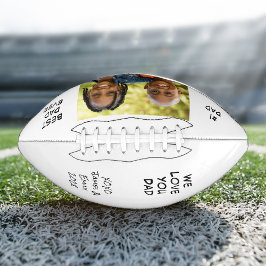 Beste vader ooit foto american football