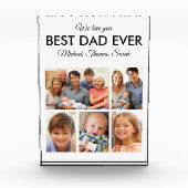 Beste vader ooit Foto Collage Fathers Day (Voorkant)