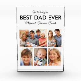 Beste vader ooit Foto Collage Fathers Day