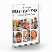 Beste vader ooit Foto Collage Fathers Day (Links)