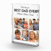 Beste vader ooit Foto Collage Fathers Day (Rechts)