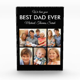 Beste vader ooit Foto Collage Fathers Day