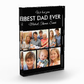 Beste vader ooit Foto Collage Fathers Day (Links)