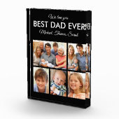 Beste vader ooit Foto Collage Fathers Day (Rechts)