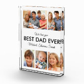 Beste vader ooit Foto Collage Fathers Day (Rechts)