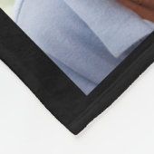 Beste vader ooit Foto Collage Fathers Day Fleece Deken (Hoek)