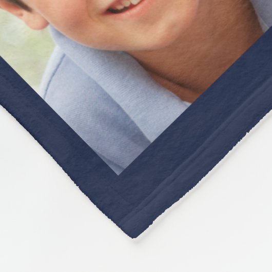 Beste vader ooit Foto Collage Fathers Day Fleece Deken (Hoek)