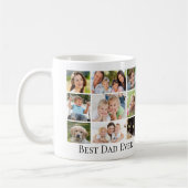 Beste Vader Ooit Foto Collage Koffiemok (Links)