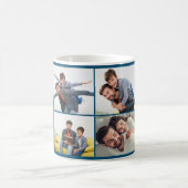 Beste vader ooit foto collage Vaderdag Mok (Center)