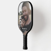 Beste vader ooit Foto Cool Modern Vaderdag Pickleball Paddle (Links)