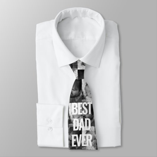 Beste vader ooit foto familie stropdas (Gebonden)