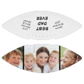 Beste vader ooit foto gepersonaliseerd american football (Panelen)