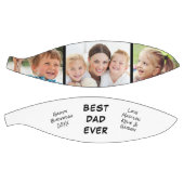 Beste vader ooit foto gepersonaliseerd basketbal (Panelen)