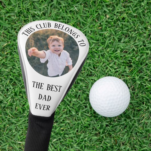 Beste vader ooit foto golfheadcover