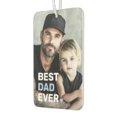 Beste vader ooit foto hart vaders dag luchtverfrisser (Links)