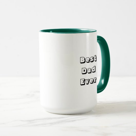 Beste vader ooit | Foto Mok (Voorkant rechts)