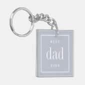 Beste vader ooit | Foto Sleutelhanger (Voorkant Links)