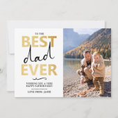 Beste vader ooit | Foto Vaderdag (Voorkant)