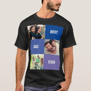 Beste vader ooit Foto van vaders Dag 3 T-shirt